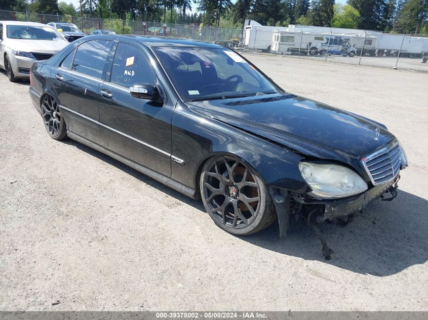 2004 Mercedes-Benz S 600 VIN: WDBNG76J34A423132 Lot: 39378002