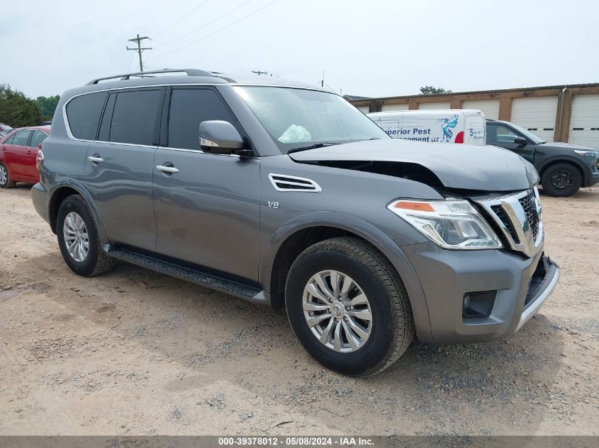 2018 Nissan Armada Sv VIN: JN8AY2ND1J9055868 Lot: 39378012