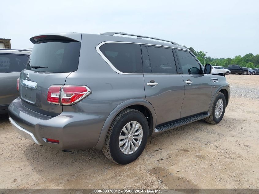 2018 Nissan Armada Sv VIN: JN8AY2ND1J9055868 Lot: 39378012