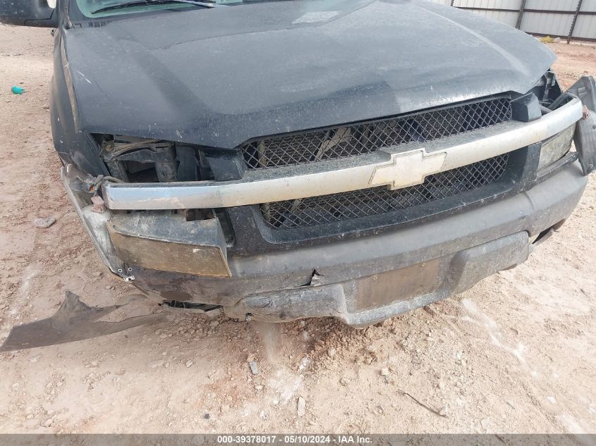 2004 Chevrolet Avalanche 1500 VIN: 3GNEK12T94G286033 Lot: 39378017