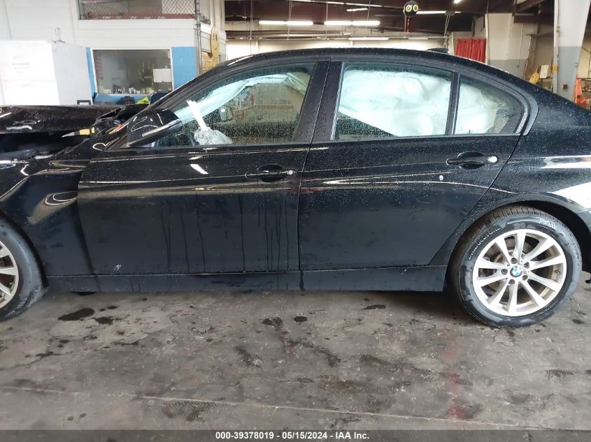 2017 BMW 320I xDrive VIN: WBA8E5G55HNU42223 Lot: 39378019