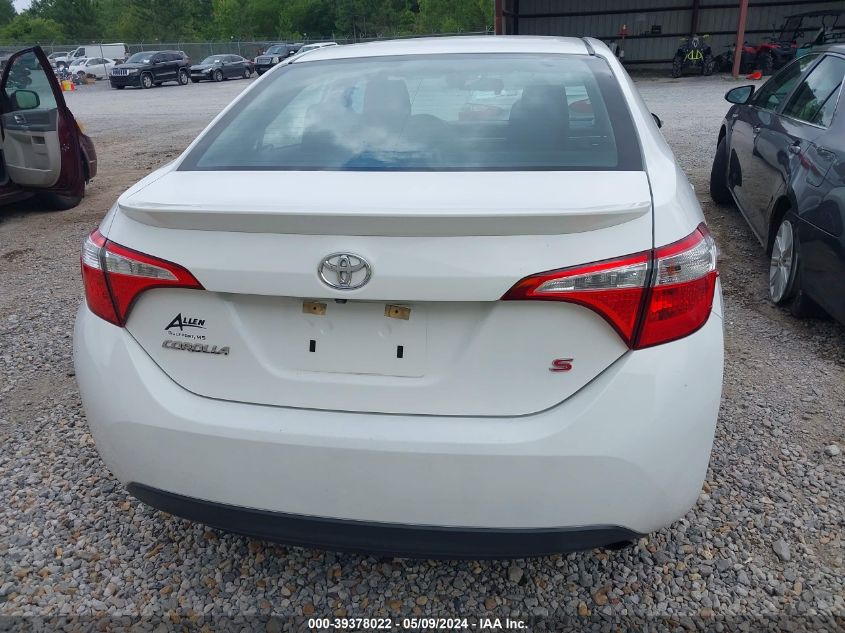 2016 TOYOTA COROLLA L/LE/LE PLUS/LE PREMIUM/S/S PLUS/S PREMIUM/S W/SPECIAL EDITION PKG - 5YFBURHE9GP367898