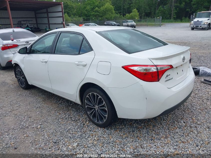 2016 TOYOTA COROLLA L/LE/LE PLUS/LE PREMIUM/S/S PLUS/S PREMIUM/S W/SPECIAL EDITION PKG - 5YFBURHE9GP367898