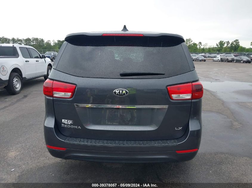 2017 Kia Sedona Lx VIN: KNDMB5C16H6236058 Lot: 39378057