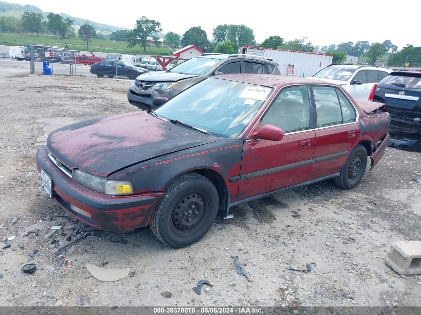 1991 Honda Accord Lx/Ex VIN: JHMCB7657MC079592 Lot: 39378070