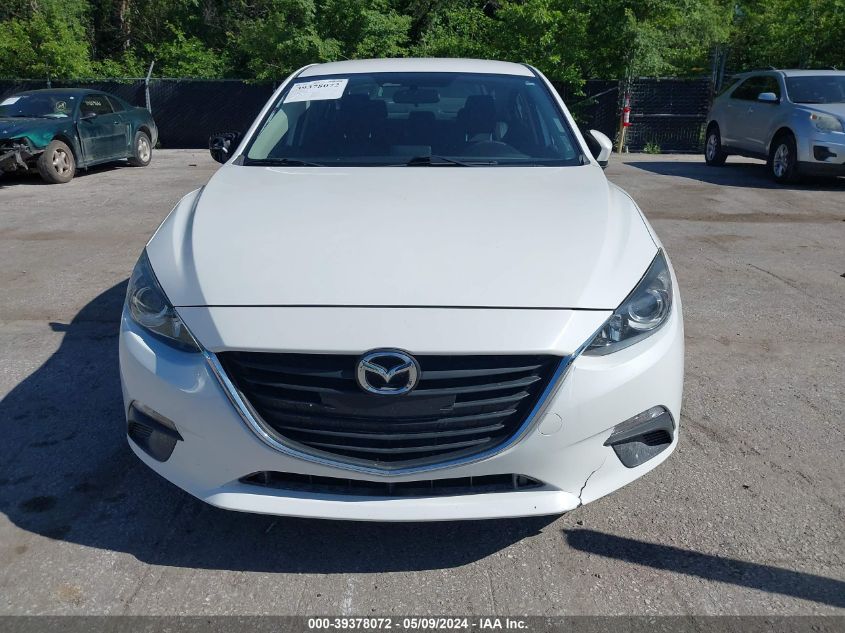 2016 Mazda Mazda3 I Sport VIN: 3MZBM1T74GM302942 Lot: 39378072