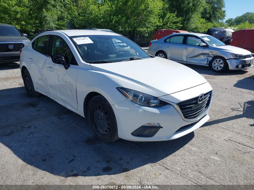 2016 MAZDA MAZDA3 I SPORT - 3MZBM1T74GM302942