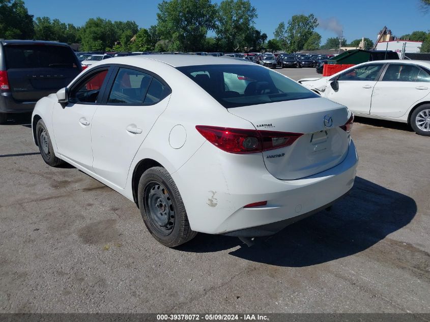 2016 Mazda Mazda3 I Sport VIN: 3MZBM1T74GM302942 Lot: 39378072