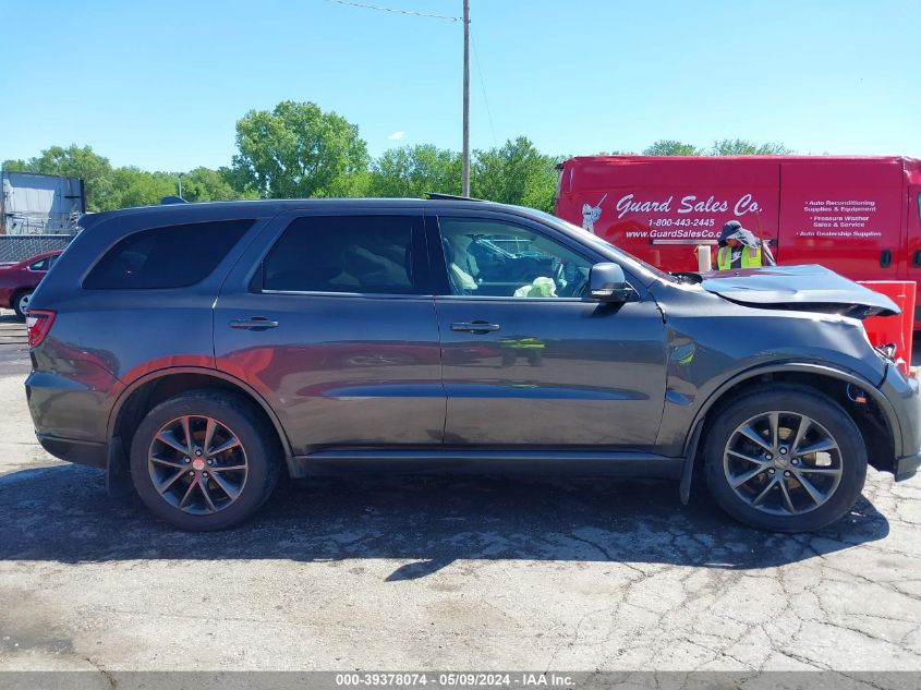 2018 Dodge Durango Gt VIN: 1C4RDJDG1JC451897 Lot: 39378074