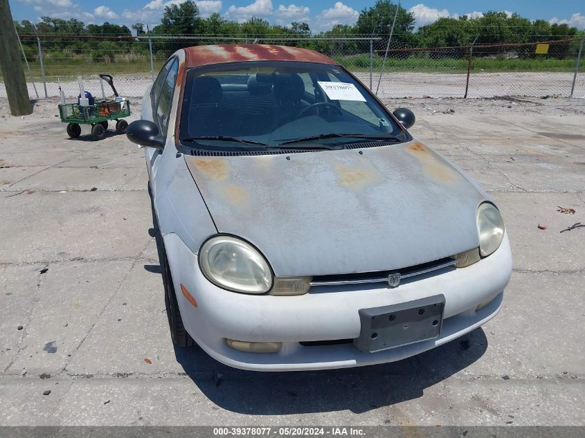 2000 Dodge Neon Highline VIN: 1B3ES46CXYD591906 Lot: 39378077