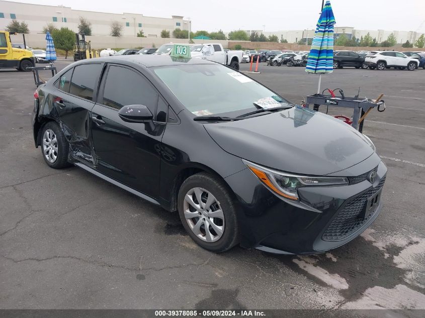 2022 Toyota Corolla Le VIN: 5YFEPMAE6NP353312 Lot: 39378085