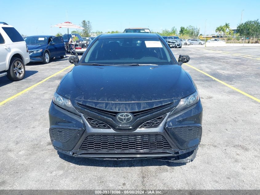 2022 Toyota Camry Se Nightshade Edition VIN: 4T1T11AK2NU040933 Lot: 39378086