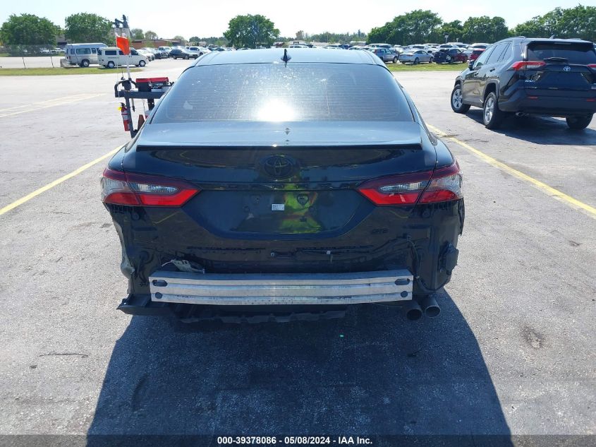 2022 Toyota Camry Se Nightshade Edition VIN: 4T1T11AK2NU040933 Lot: 39378086