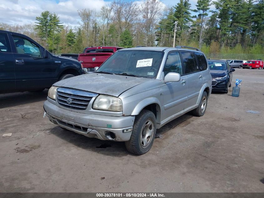 2002 Suzuki Xl-7 Limited/Plus/Standard/Touring VIN: JS3TX92V224105626 Lot: 39378101