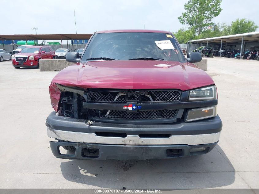 2004 Chevrolet Silverado 1500 Ls VIN: 1GCEC19T54Z313272 Lot: 39378107