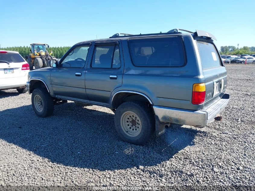 1993 Toyota 4Runner Vn39 Sr5 VIN: JT3VN39W5P0099266 Lot: 39378117