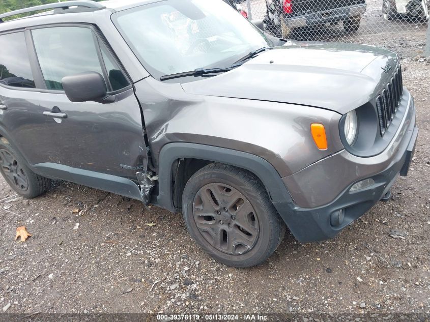 2018 Jeep Renegade Upland Edition 4X4 VIN: ZACCJBAB8JPH46083 Lot: 39378119