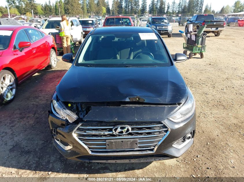 2021 Hyundai Accent Sel VIN: 3KPC24A64ME140728 Lot: 39378121