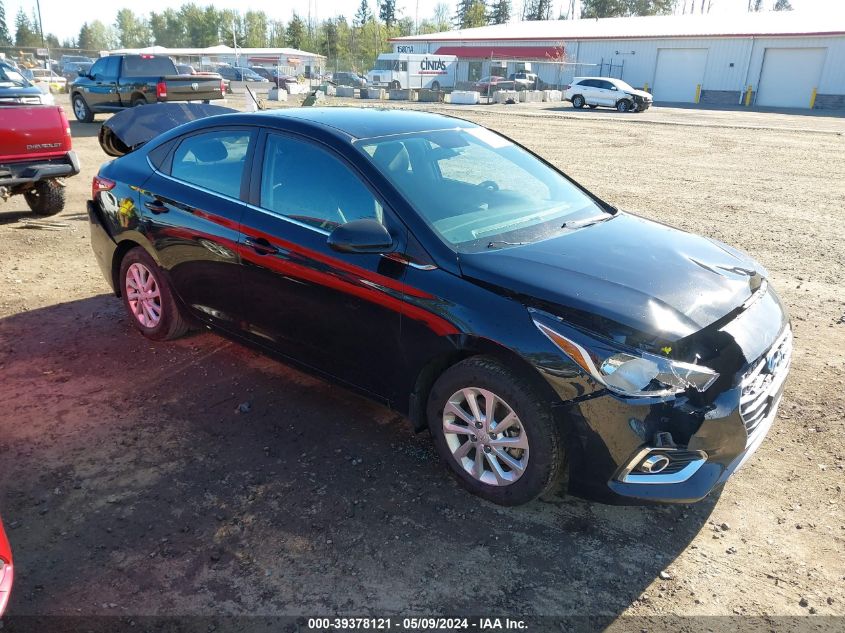 2021 Hyundai Accent Sel VIN: 3KPC24A64ME140728 Lot: 39378121