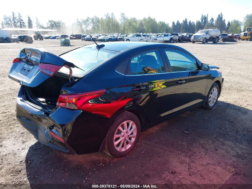 2021 Hyundai Accent Sel VIN: 3KPC24A64ME140728 Lot: 39378121