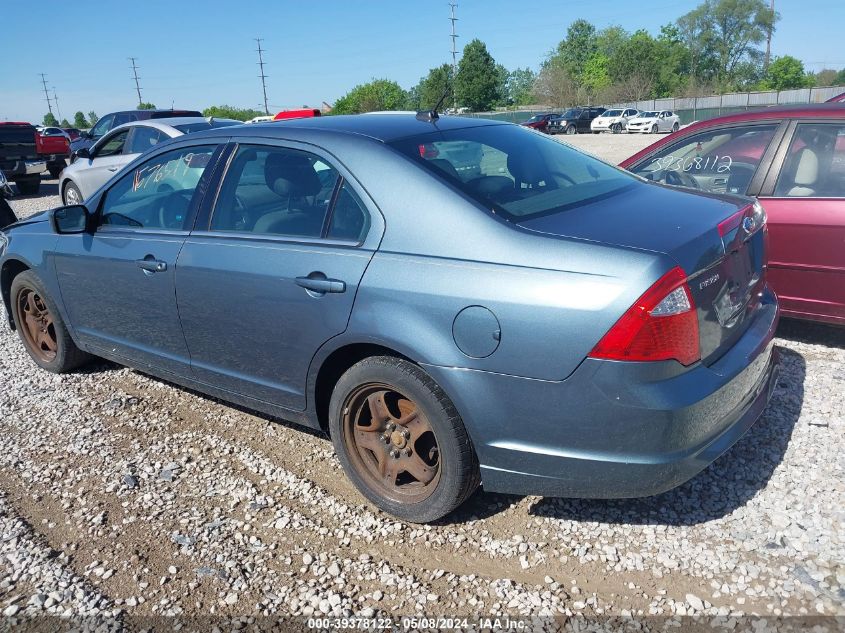 2011 Ford Fusion Se VIN: 3FAHP0HA2BR272635 Lot: 39378122