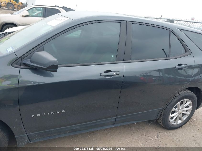 2021 Chevrolet Equinox Fwd Ls VIN: 2GNAXHEV8M6127182 Lot: 39378135