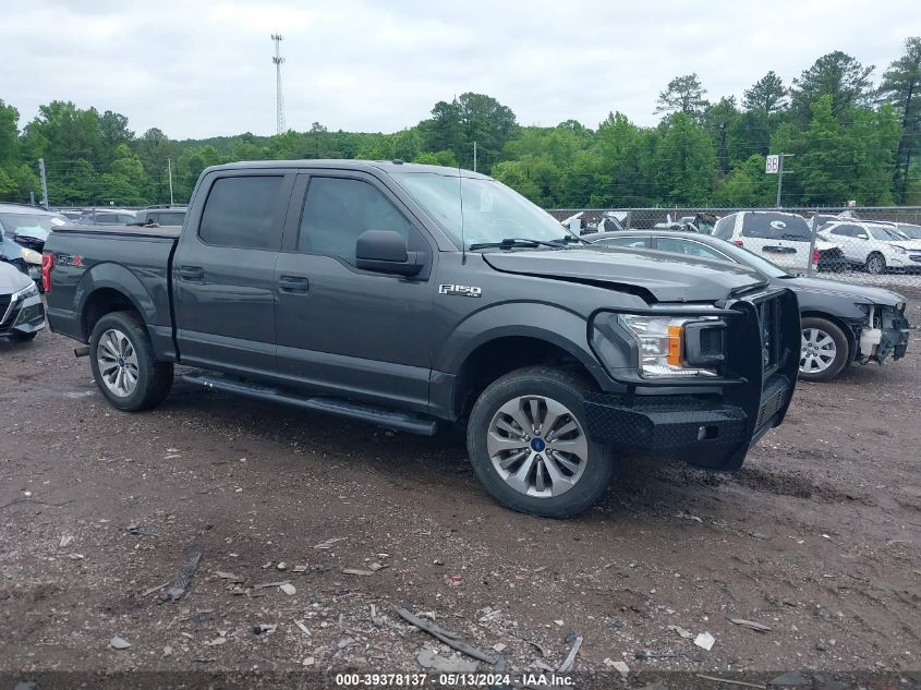 2018 Ford F-150 Xl VIN: 1FTEW1CG2JKF90694 Lot: 39378137