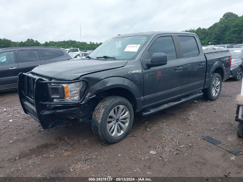 2018 Ford F-150 Xl VIN: 1FTEW1CG2JKF90694 Lot: 39378137