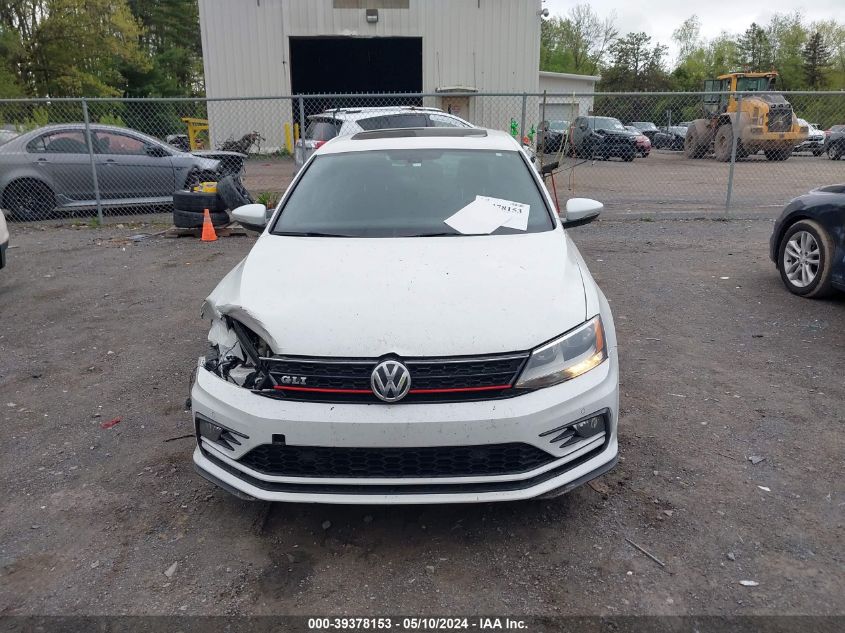 2016 Volkswagen Jetta Gli/Se/Sel VIN: 3VW4S7AJ6GM246115 Lot: 39378153