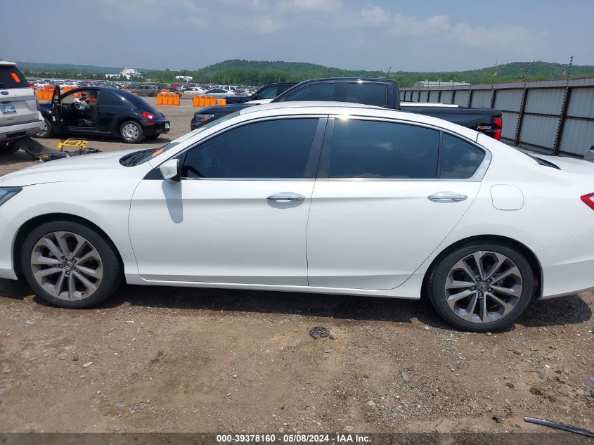 2015 Honda Accord Sport VIN: 1HGCR2F52FA130786 Lot: 39378160