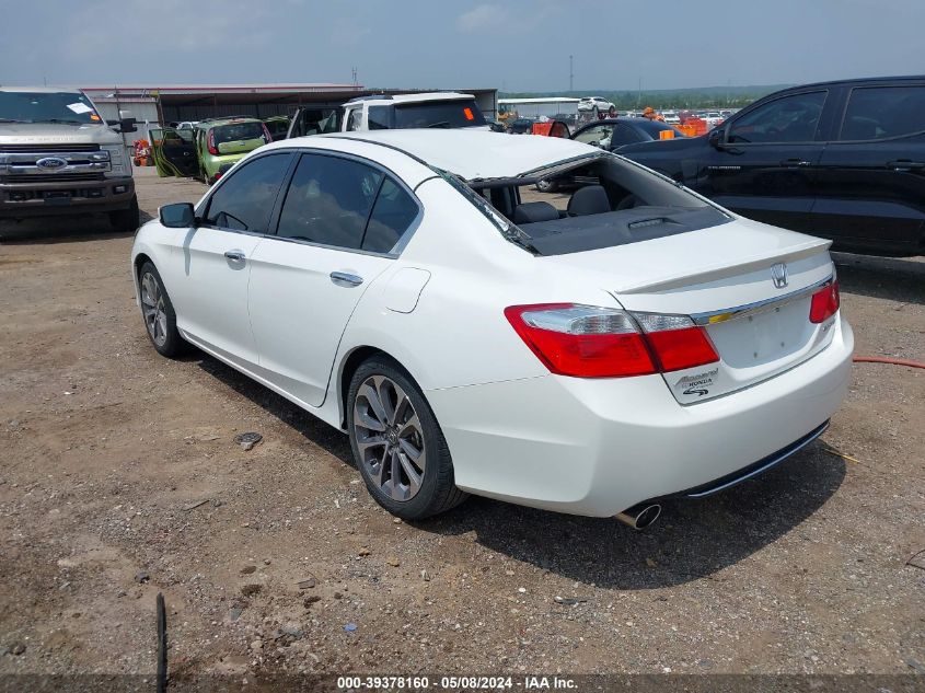 2015 Honda Accord Sport VIN: 1HGCR2F52FA130786 Lot: 39378160