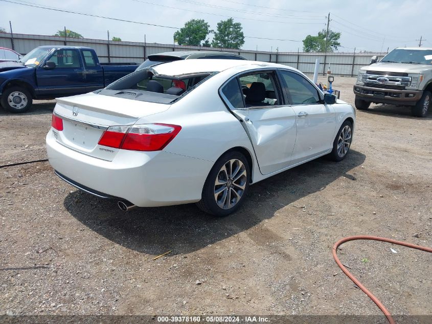 2015 Honda Accord Sport VIN: 1HGCR2F52FA130786 Lot: 39378160