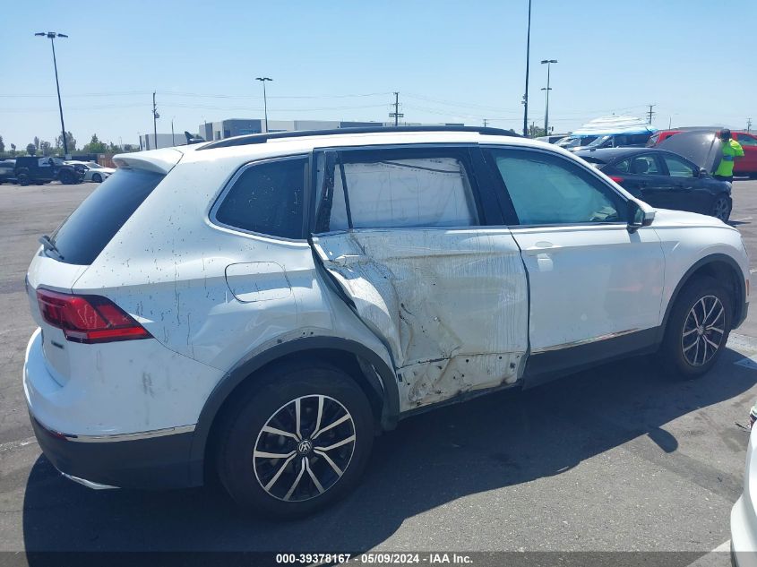 2021 Volkswagen Tiguan 2.0T Se/2.0T Se R-Line Black/2.0T Sel VIN: 3VV2B7AX5MM096073 Lot: 39378167