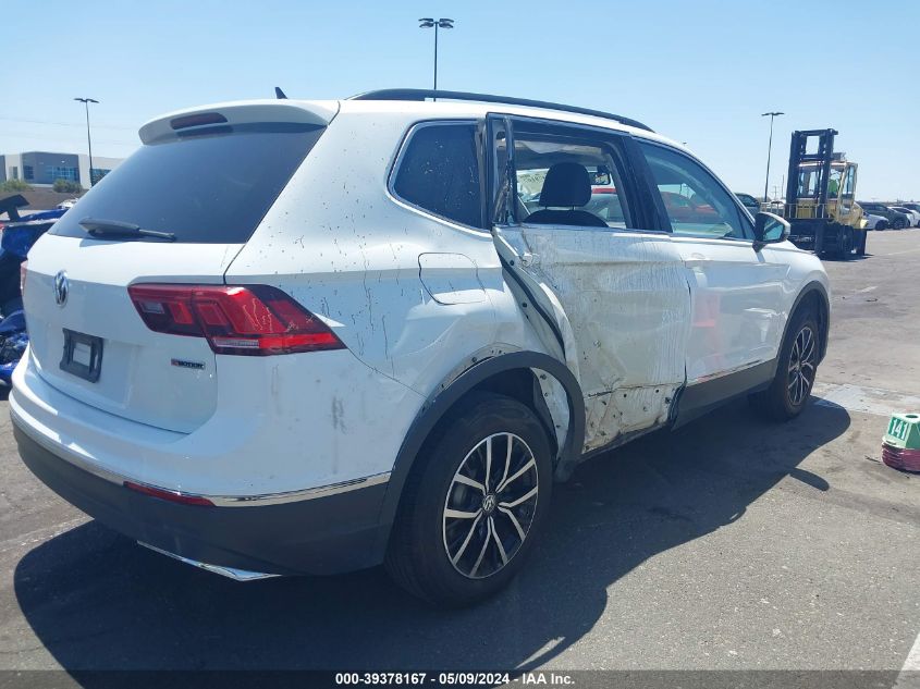 2021 Volkswagen Tiguan 2.0T Se/2.0T Se R-Line Black/2.0T Sel VIN: 3VV2B7AX5MM096073 Lot: 39378167