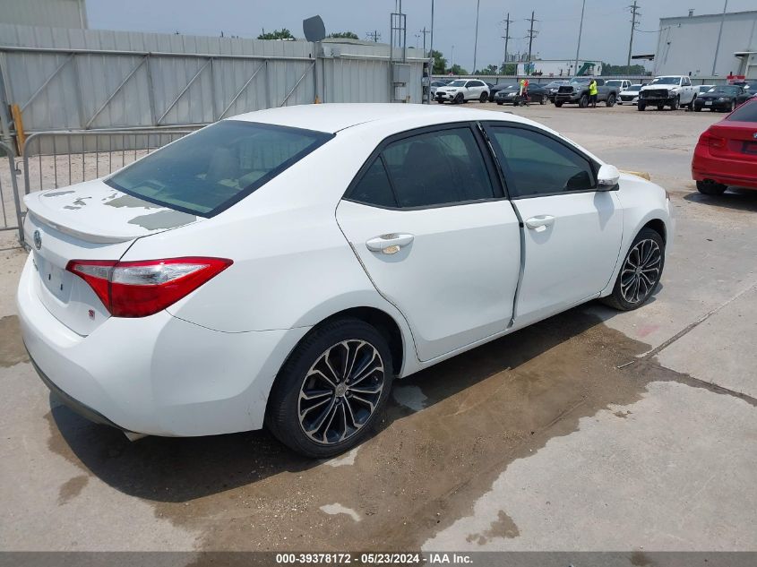 2015 Toyota Corolla S Plus VIN: 5YFBURHE5FP208083 Lot: 39378172