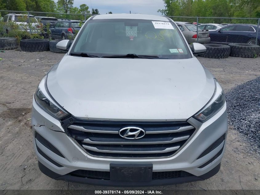 2018 Hyundai Tucson Se VIN: KM8J2CA40JU822353 Lot: 39378174