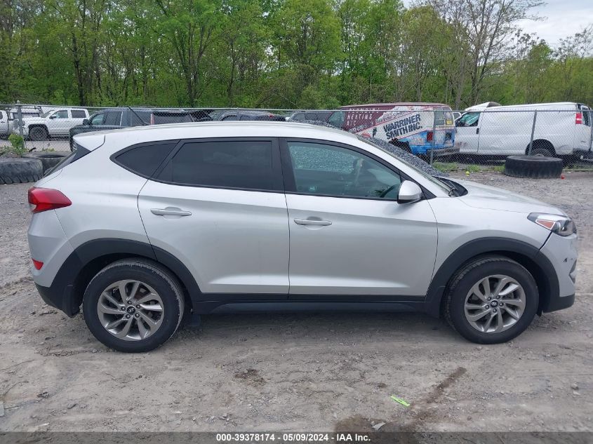 2018 Hyundai Tucson Se VIN: KM8J2CA40JU822353 Lot: 39378174