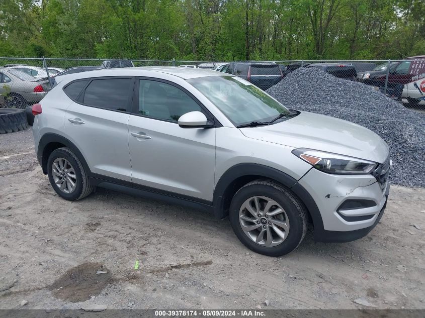 2018 Hyundai Tucson Se VIN: KM8J2CA40JU822353 Lot: 39378174