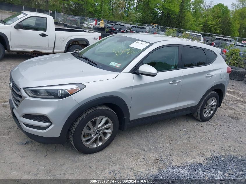 2018 Hyundai Tucson Se VIN: KM8J2CA40JU822353 Lot: 39378174