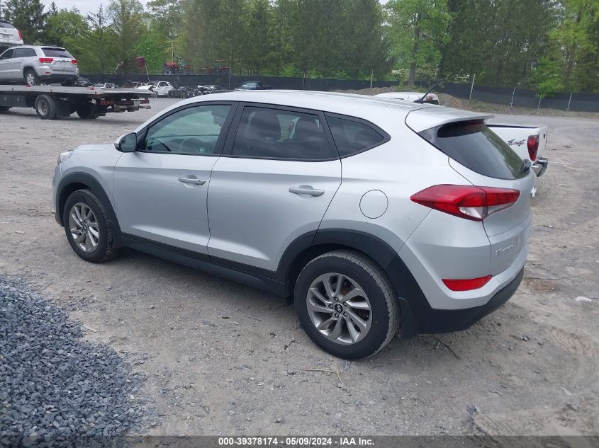 2018 Hyundai Tucson Se VIN: KM8J2CA40JU822353 Lot: 39378174