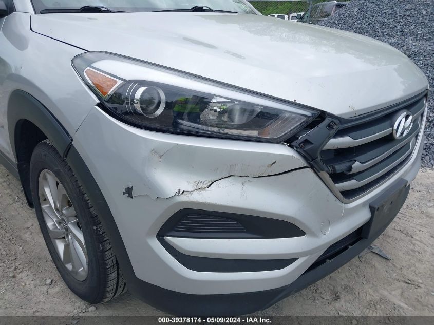 2018 Hyundai Tucson Se VIN: KM8J2CA40JU822353 Lot: 39378174