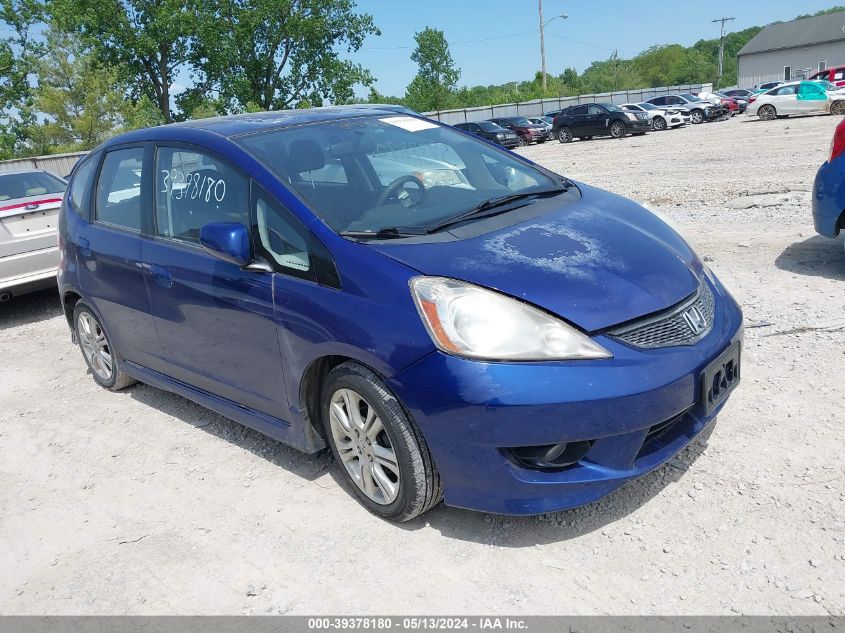 2009 Honda Fit Sport VIN: JHMGE88479S036984 Lot: 39378180