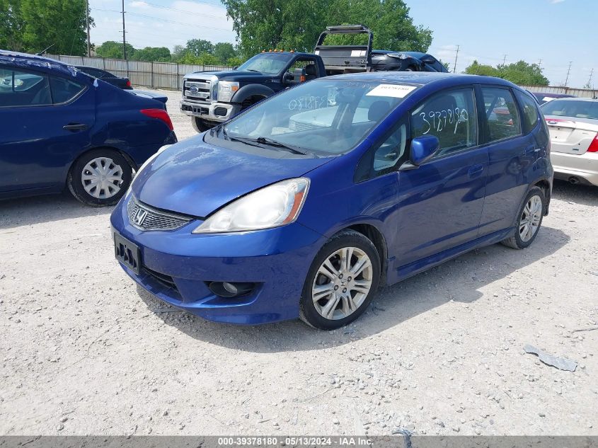 2009 Honda Fit Sport VIN: JHMGE88479S036984 Lot: 39378180