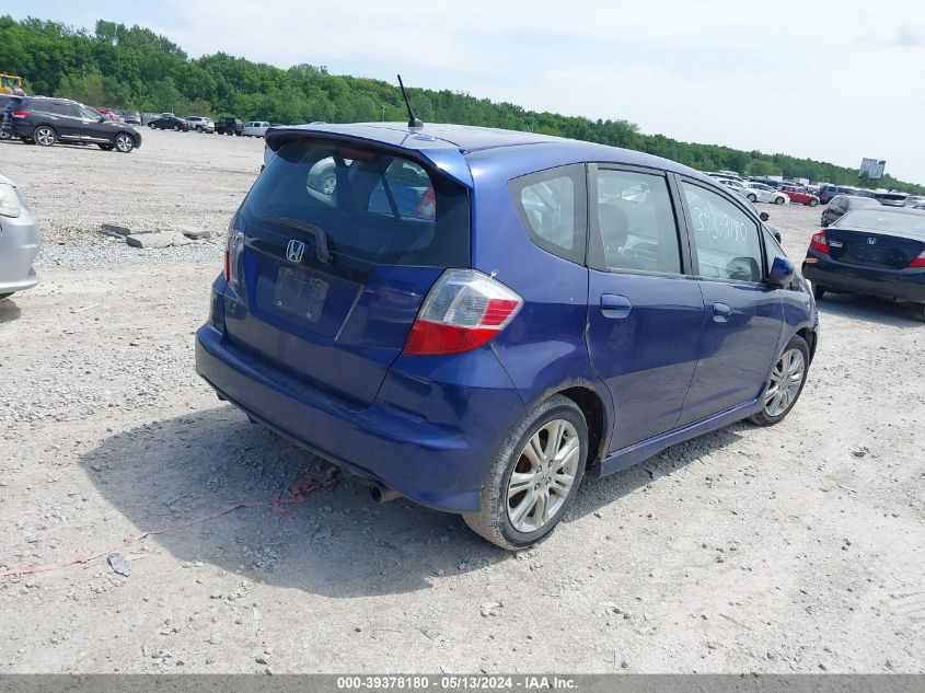 2009 Honda Fit Sport VIN: JHMGE88479S036984 Lot: 39378180