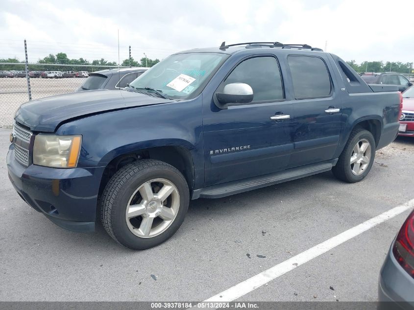 2007 Chevrolet Avalanche 1500 Ltz VIN: 3GNEC12057G284223 Lot: 39378184