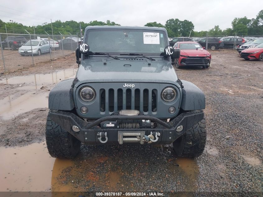 2014 Jeep Wrangler Unlimited Sport VIN: 1C4HJWDG8EL256726 Lot: 39378187