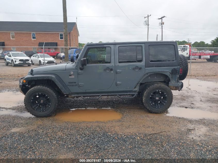 2014 Jeep Wrangler Unlimited Sport VIN: 1C4HJWDG8EL256726 Lot: 39378187