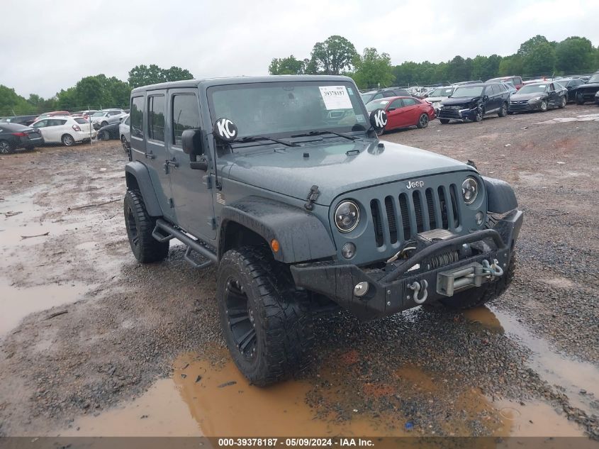 2014 Jeep Wrangler Unlimited Sport VIN: 1C4HJWDG8EL256726 Lot: 39378187