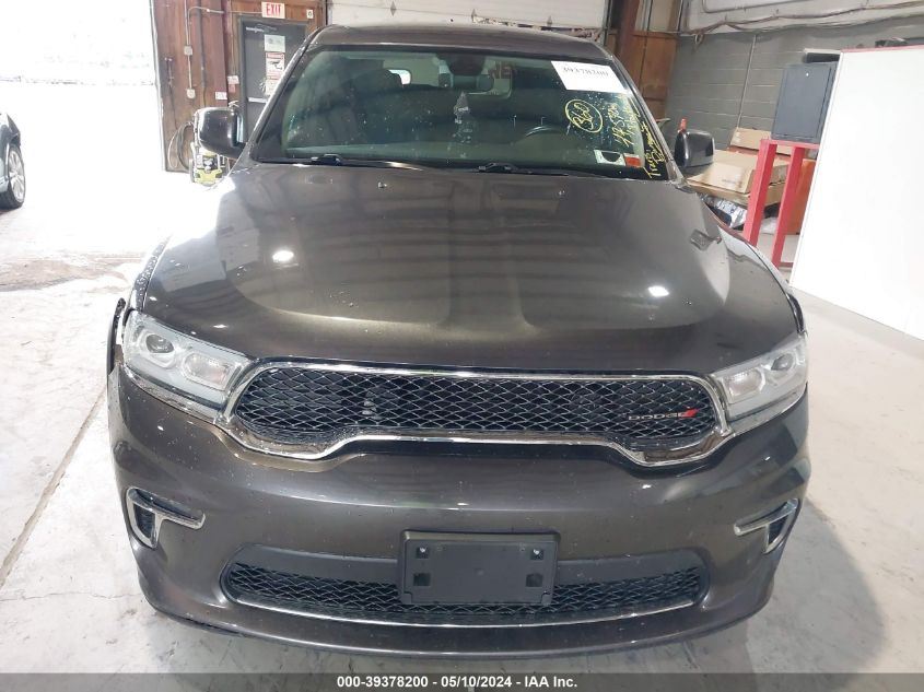 2021 Dodge Durango Sxt Awd VIN: 1C4RDJAG0MC579007 Lot: 39378200