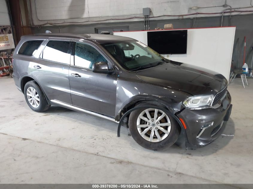 2021 Dodge Durango Sxt Awd VIN: 1C4RDJAG0MC579007 Lot: 39378200